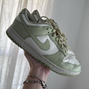 Nike Dunk Low next nature olive aura sneakers